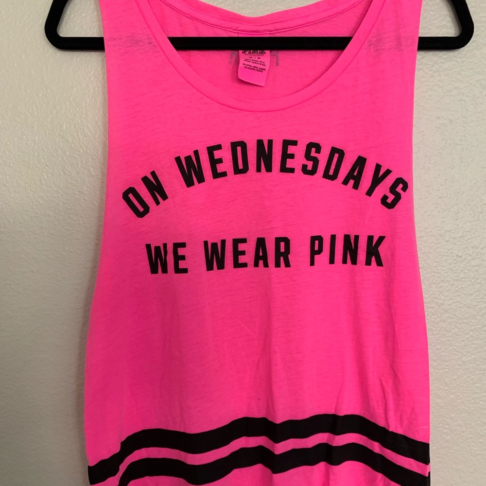 Pink Victoria Secret: On Wed. We Wear Pink Tee